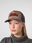 Бейсболка STETSON арт. 7741125 TRUCKER CAP VINTAGE PRINT (светло-коричневый)